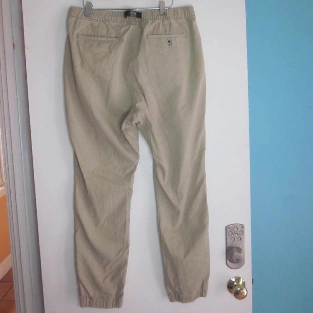 Mens Vintage Denim & Supply Cotton Chino Joggers Size M Tan Casual Pants